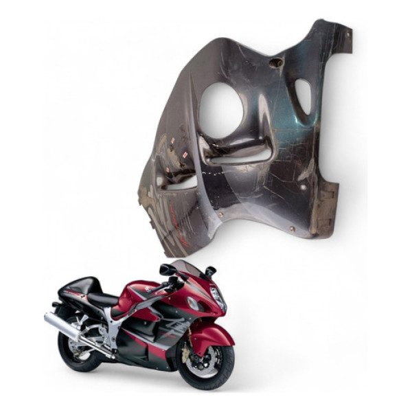 Carenagem Lateral Esquerda Suzuki Hayabusa 2007 Com Avaria