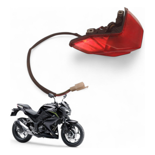 Lanterna Traseira Kawasaki Z300 2019