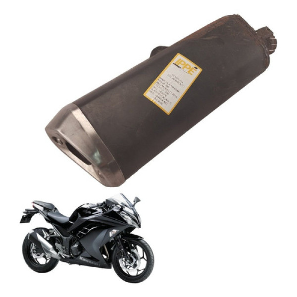 Ponteira Escapamento Avaria Kawasaki Ninja 300 2016