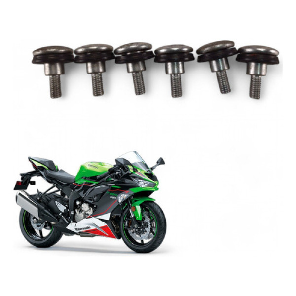 Kit Parafuso Tampa Cabeçote Kawasaki Zx 6r 2023