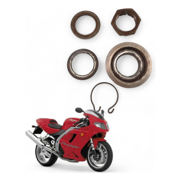 Kit Porca Roda Traseira Triumph Daytona 955 2006