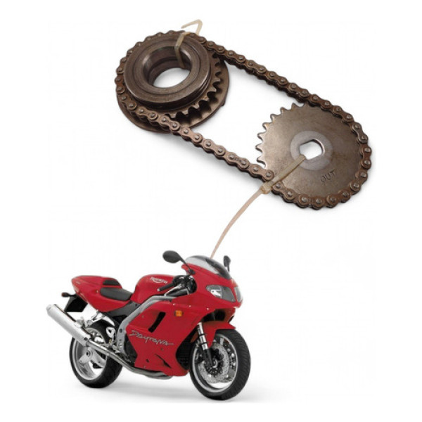 Kit Corrente Bomba Óleo Triumph Daytona 955 2006