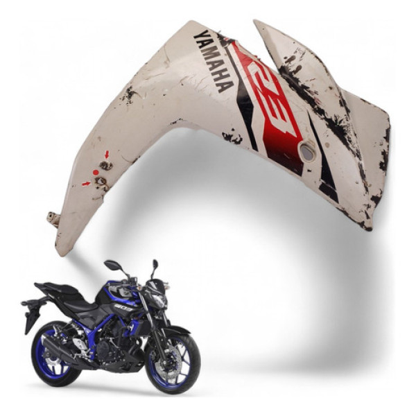 Carenagem Lateral Direita Yamaha R3 2016 Com Avaria