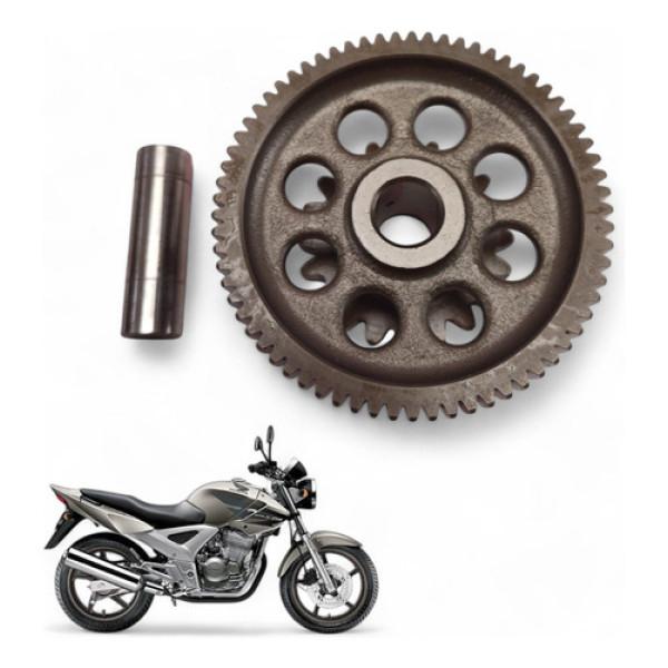 Engrenagem Redução Partida Honda Cbx 250 Twister 2004