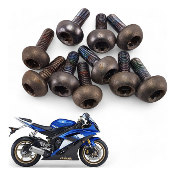 Kit Parafuso Disco Freio Dianteiro Yamaha Yzf R6 2008
