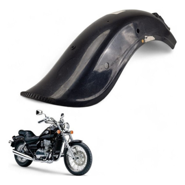 Paralama Traseiro Kawasaki Vulcan En 500 1998 Com Avaria