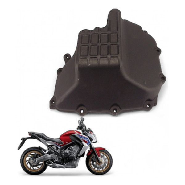 Cárter Honda Cb 650 F 2015 Com Avaria