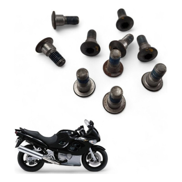 Kit Parafuso Disco Freio Dianteiro Suzuki Gsx 750f 2008