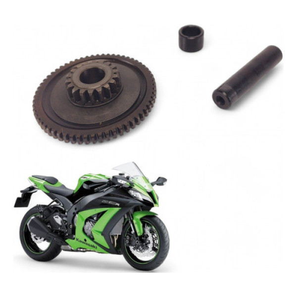 Engrenagem Dupla Partida Kawasaki Zx10 R 2014
