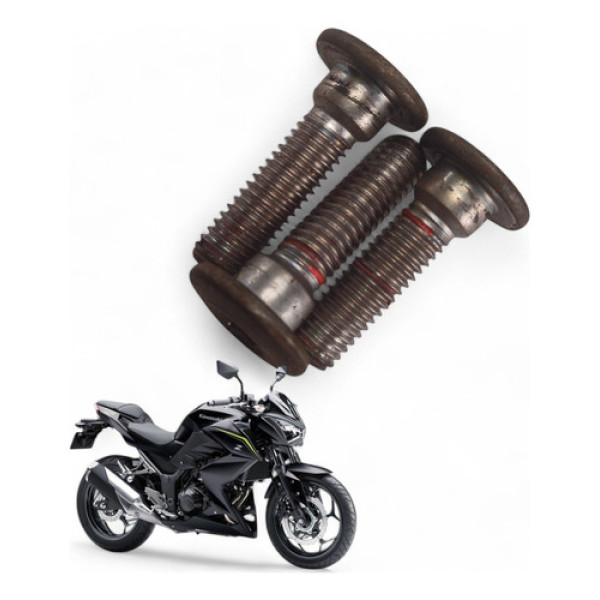 Kit Parafuso Disco Freio Traseiro Kawasaki Z300 2019