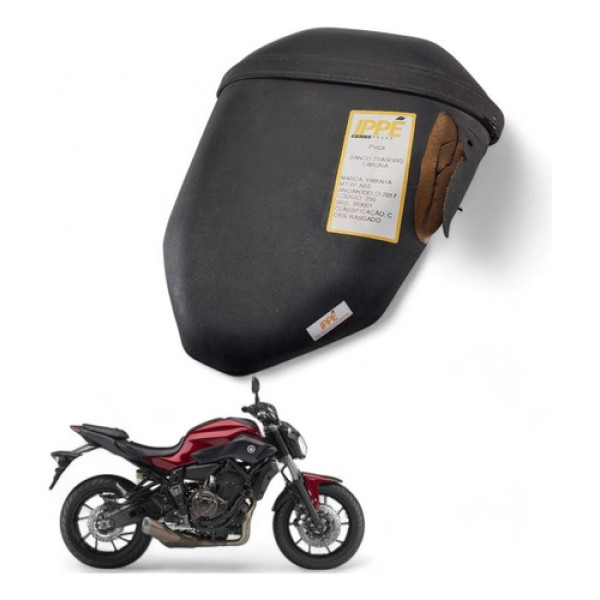 Banco Traseiro Carona Yamaha Mt 07 Abs 2017