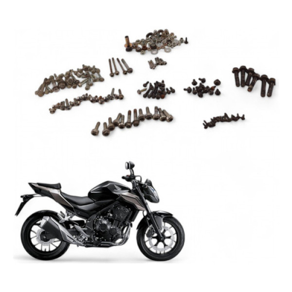 Kit Parafuso Chassi Honda Cb 500f 2016
