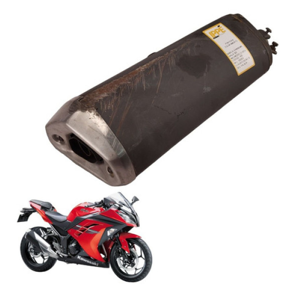 Ponteira Escapamento Kawasaki Ninja 300 2015