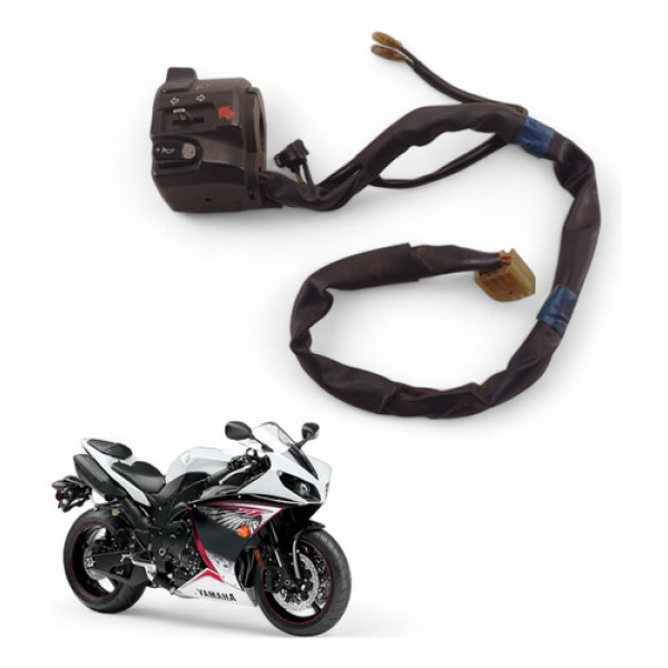 Chave Punho Luz Yamaha Yzf R1 2009 Com Avaria