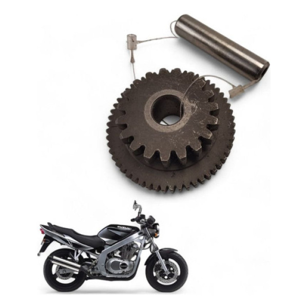 Engrenagem Dupla Partida Suzuki Gs 500 E 2004