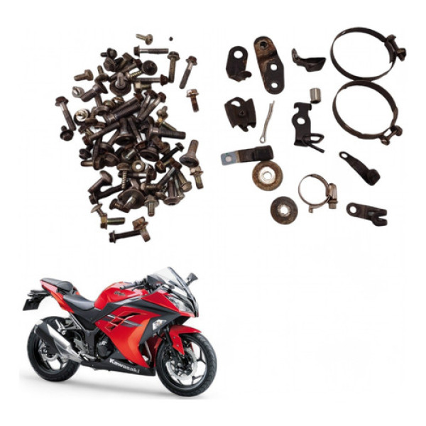 Kit Parafuso Chassi Kawasaki Z300 2016