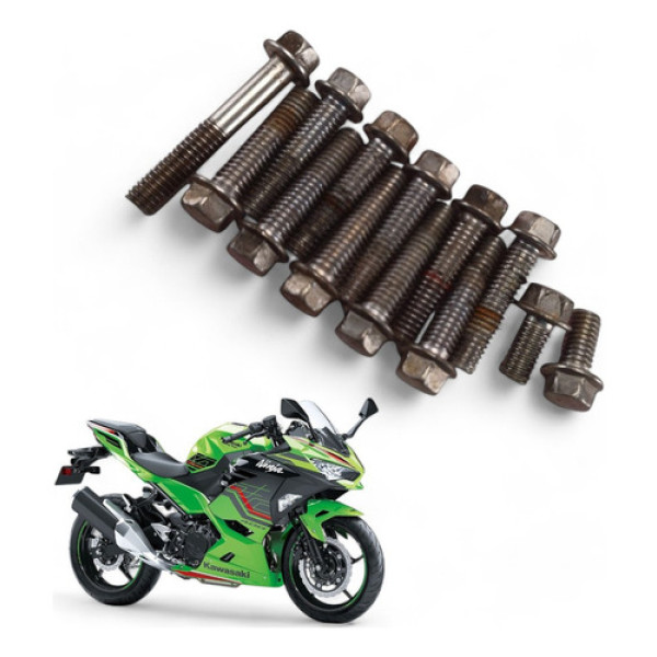 Kit Parafuso Tampa Embreagem Kawasaki Ninja 400 2019