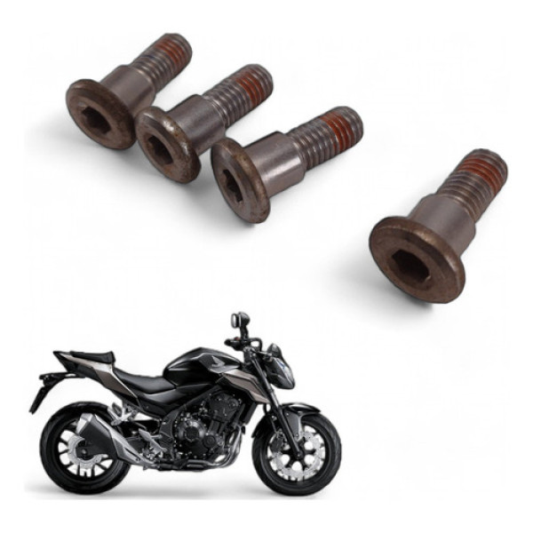 Kit Parafuso Disco Freio Traseiro Honda Cb 500f 2016
