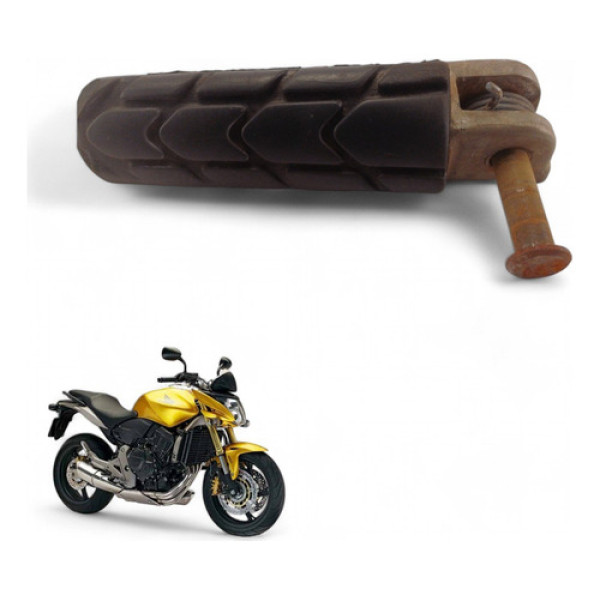 Pedaleira Dianteira Direita Honda Hornet 2008 Com Avaria