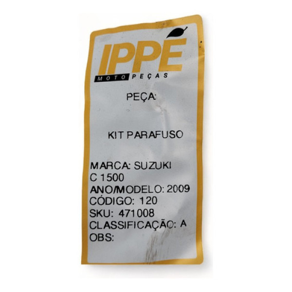 Kit Parafuso Suzuki C1500 2009