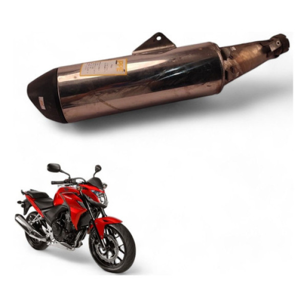 Ponteira Escapamento Honda  Cb 500f 2014