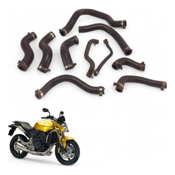 Kit Mangueiras Radiador Honda Hornet 2008