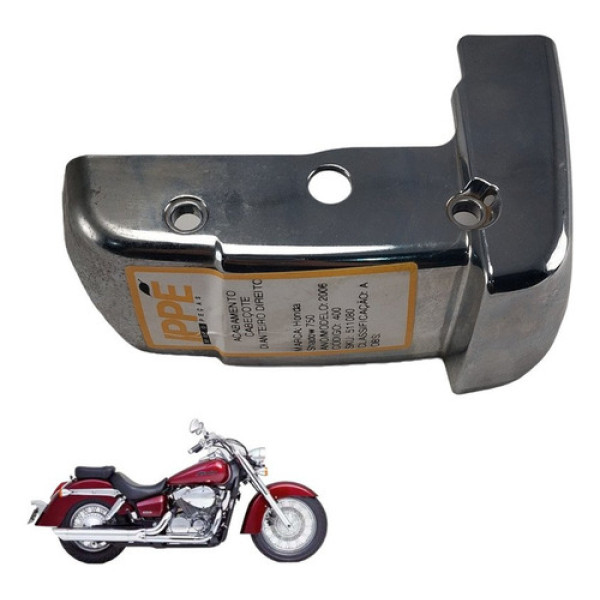 Acabamento Cabeçote Dianteiro Direito Honda Shadow 750 2006