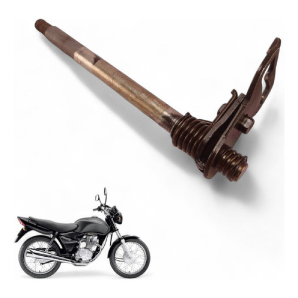 Eixo Seletor Câmbio Honda Cg 125 Fan 2008