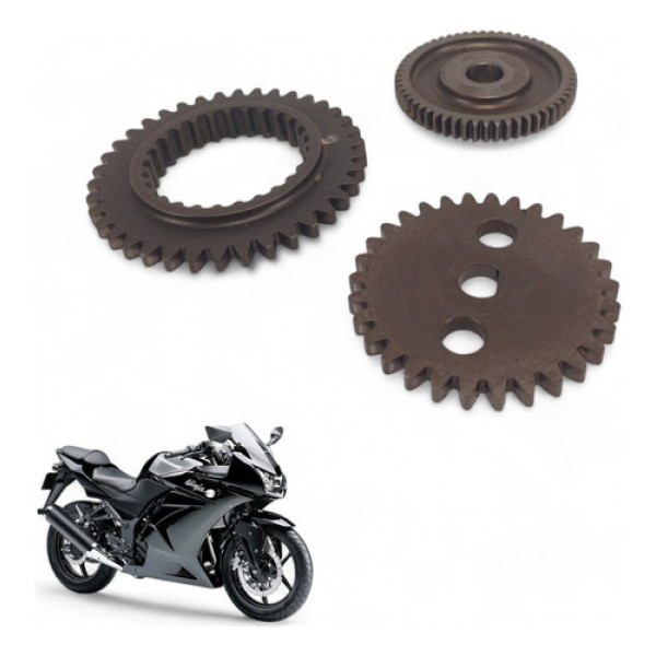 Engrenagem Intermediária Partida Kawasaki Ninja 250 R 2010