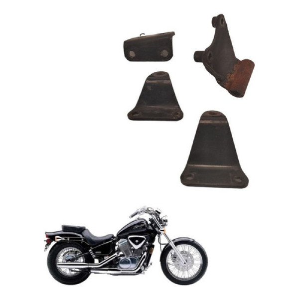 Kit Suportes Chassi Honda Shadow 600 1999