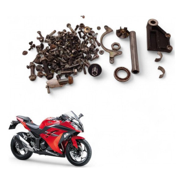 Kit Parafuso Chassi Kawasaki Ninja 300 2015
