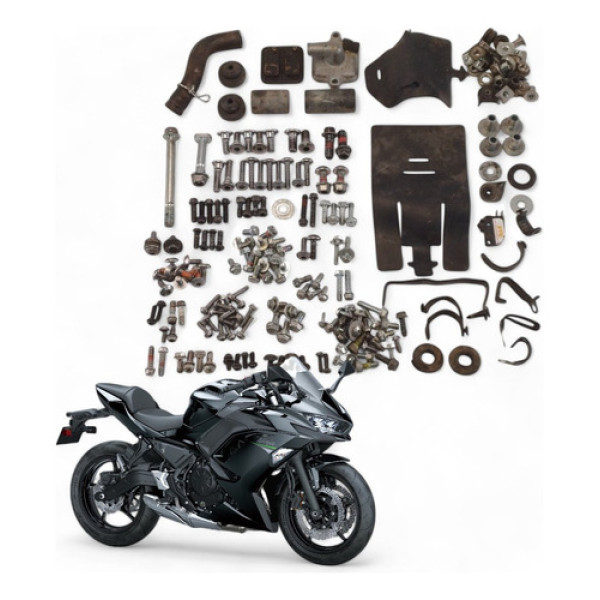 Kit Parafuso Chassi Kawasaki Ninja 650 2021