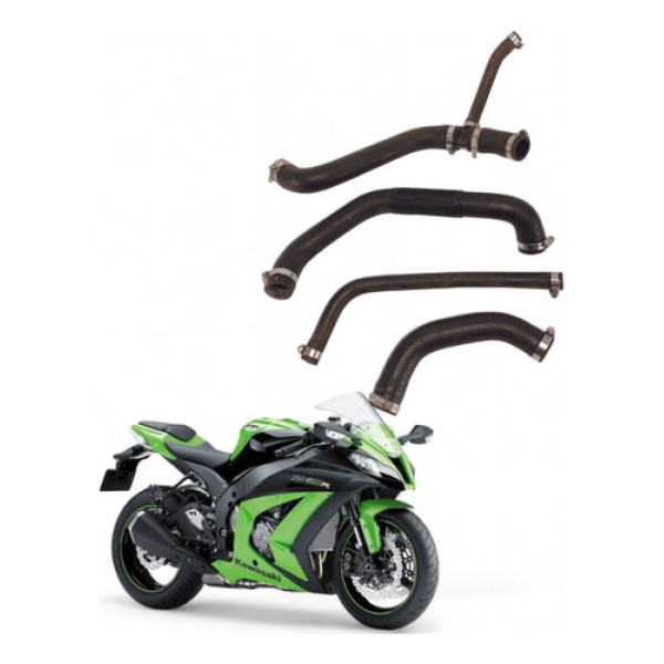 Kit Mangueiras Radiador Kawasaki Zx10 R 2011
