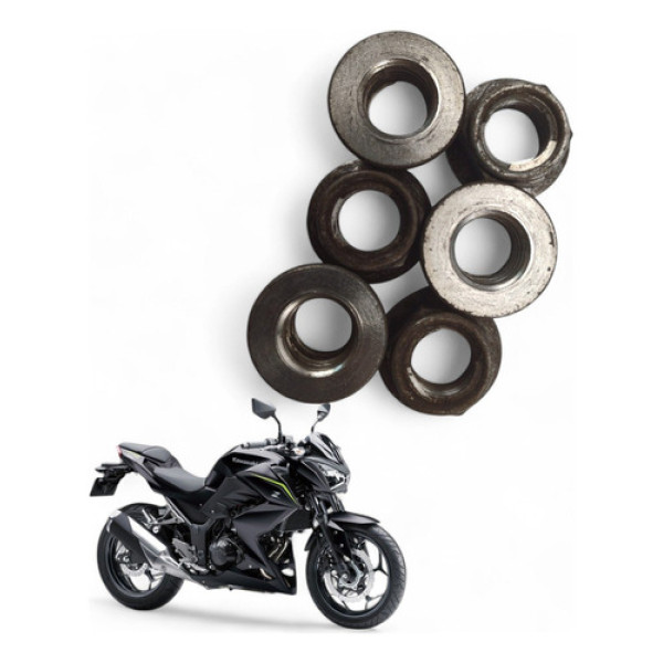 Kit Porca Coroa Kawasaki Z300 2019