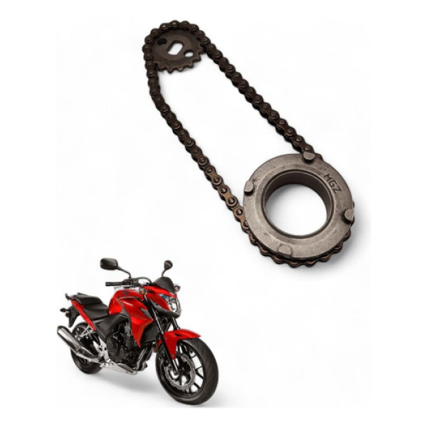 Corrente Bomba Oleo Honda Cb 500f 2014