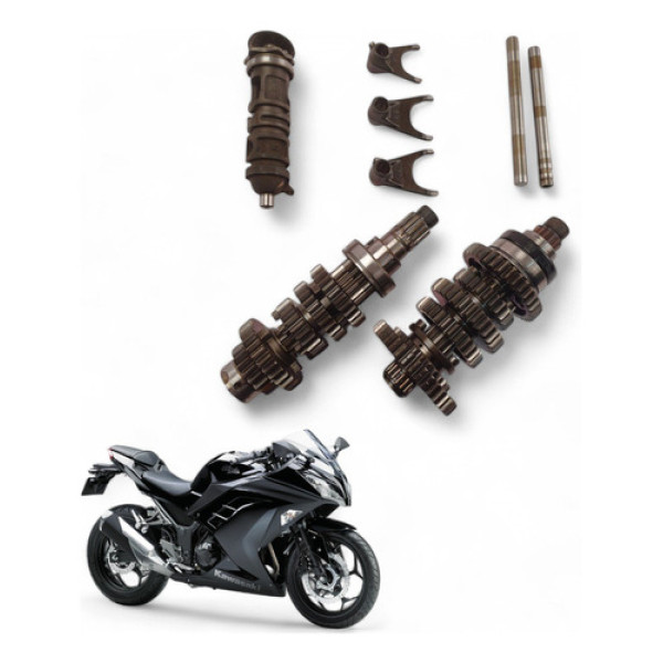 Câmbio Completo Kawasaki Ninja 300 2017