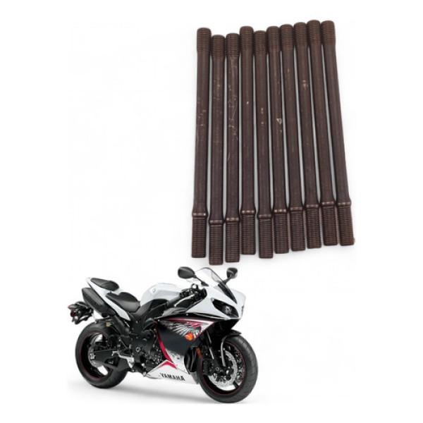 Kit Prisioneiro Cabeçote Yamaha Yzf R1 2010