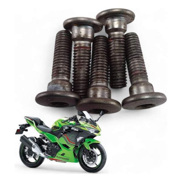 Kit Parafuso Disco Freio Dianteiro Kawasaki Ninja 400 2019