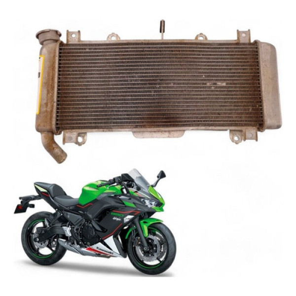 Radiador Kawasaki Ninja 650 2022 Com Avaria
