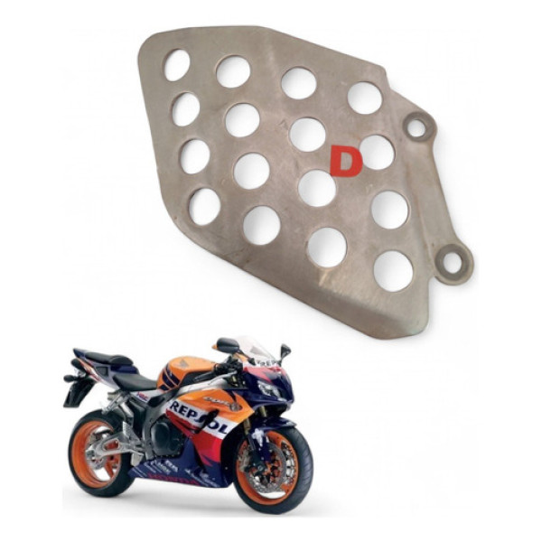 Acabamento Pedaleira Dianteira Direita Honda Cbr 1000rr 2007