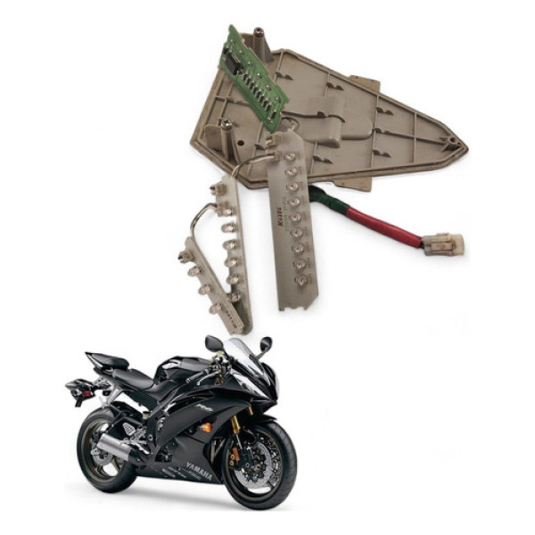 Carcaça Lanterna Traseira Yzf R6 Yamaha 2008