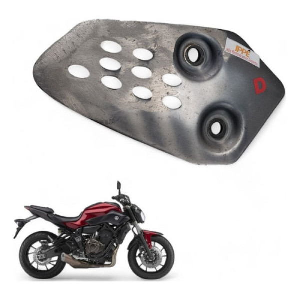 Acabamento Pedaleira Dian. Direita Yamaha Mt 07 Abs 2017