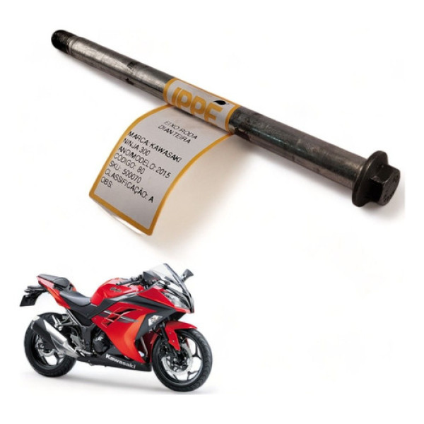Eixo Roda Dianteira Kawasaki Ninja 300 2015