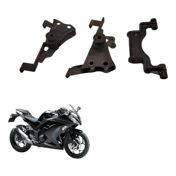Kit Suporte Motor Kawasaki Ninja 300 2016