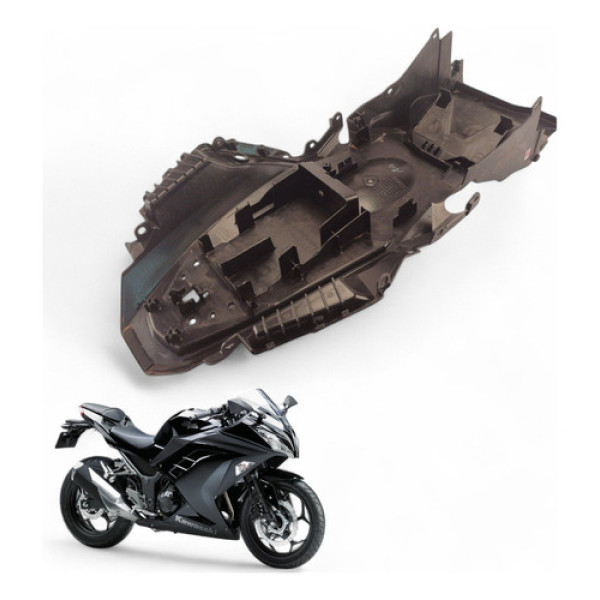Para-lamas Traseiro Interno Kawasaki Ninja 300 2016 Com Avar