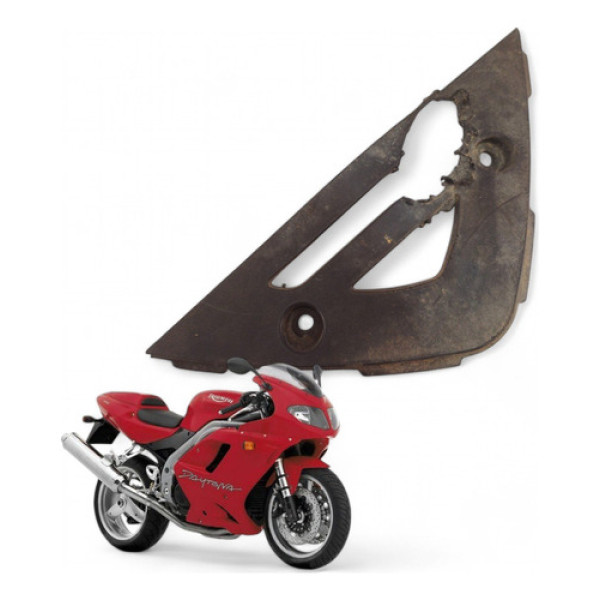Spoiler Inferior Triumph Daytona 955 2006 Com Avaria