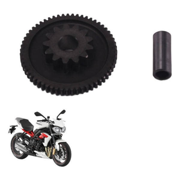 Engrenagem Dupla Partida Triumph Street Triple 675 2014
