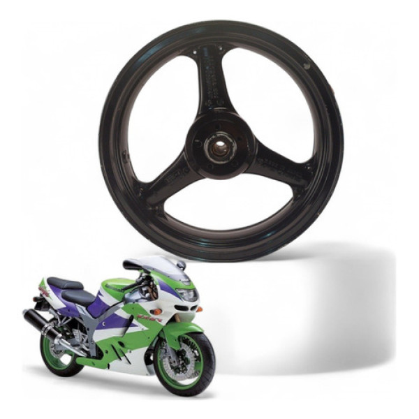 Roda Dianteira Kawasaki Zx 6r 1996 Com Avaria