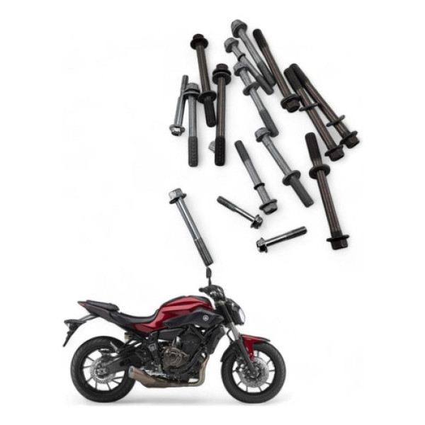 Kit Parafuso Bloco Yamaha Mt 07 Abs 2017