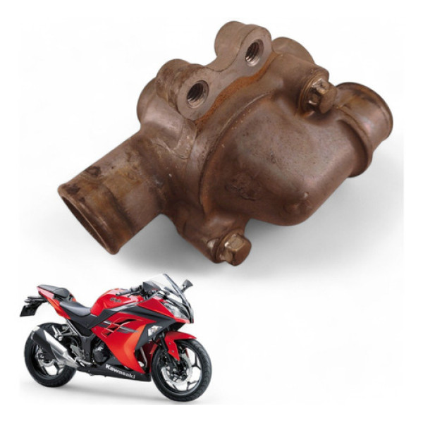 Carcaça Válvula Termostática Kawasaki Ninja 300 2013